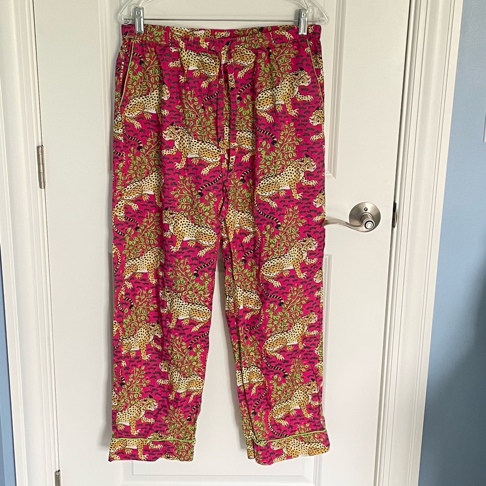 Printfresh Pink Leopard Print Pants - image 2